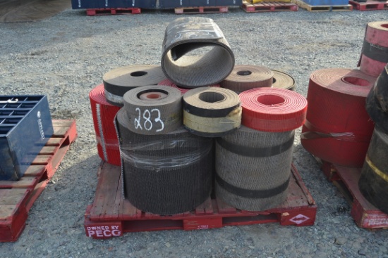 PALLET OF NEW BELTING