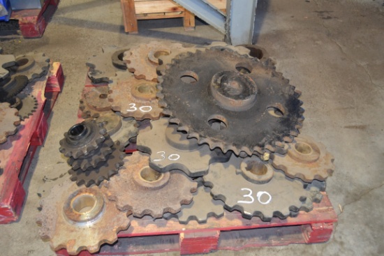 PALLET OF SPROCKETS