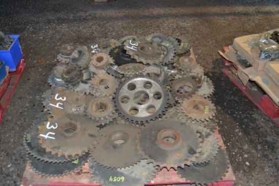 PALLET OF SPROCKETS