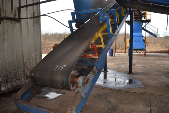 34"X55' CONCAVE BELT CONVEYOR