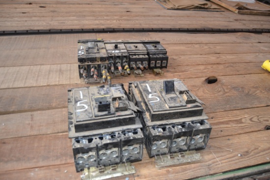 ALOT OF ELECTRICAL BREAKERS