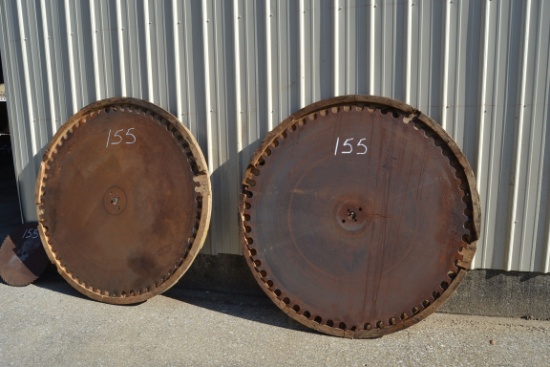 (2) 56" CIRCLE SAWS