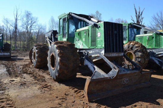 JOHN DEERE 648H DUAL ARCH GRAPPLE SKIDDER