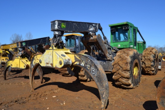 JOHN DEERE 748H DUAL ARCH GRAPPLE SKIDDER