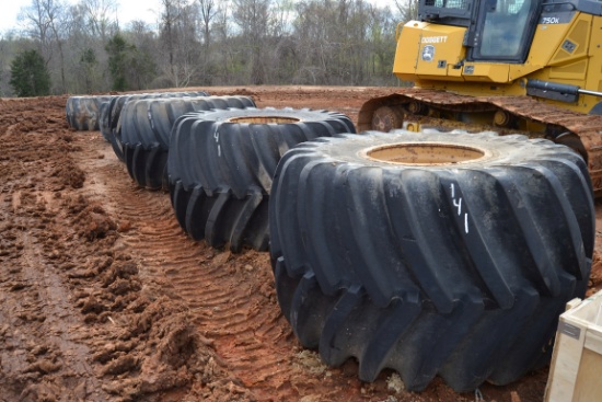 (4) 66 X 43.00-26 FLOTATION TIRES