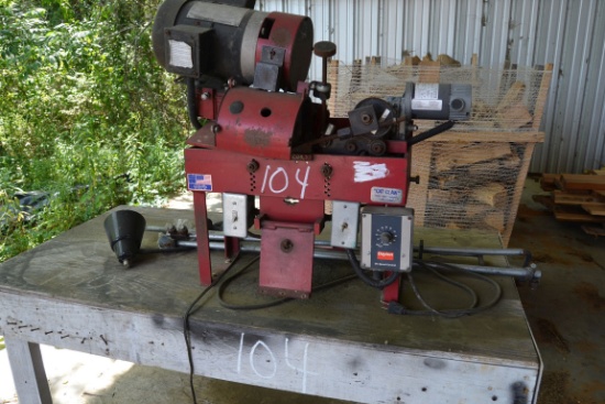 CAT CLAW BAND SAW SHARPENER W/ DOUBLE SETTER