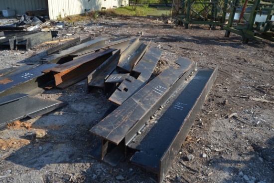 LOT OF 12" I  BEAMS