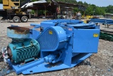 CHALLENGER CHSP400 SLOW SPEED GRINDER W/ INFEED SLAT CHAIN CONVEYOR W/ 150HP MOTOR W/ NEW TEETH W/ C