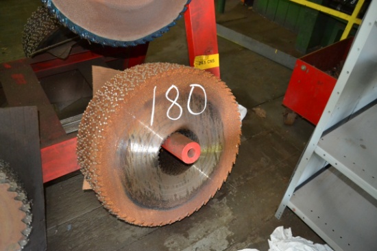 (161) SAWS AND (41) GUIDES FOR CONE CHIP N SAW