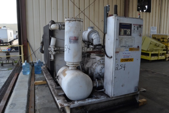 GARDNER DENVER 150HP SCREEN TYPE AIR COMPRESSOR