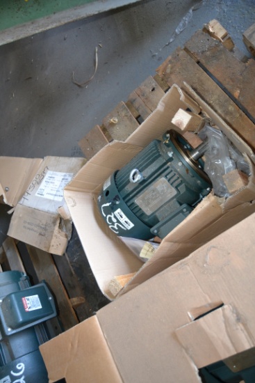 1-NEW 10HP 460 VOLT 1760 RPM MOTOR