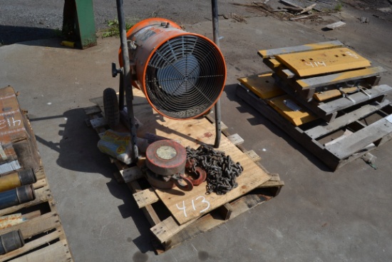 HEATER & CHAIN HOIST