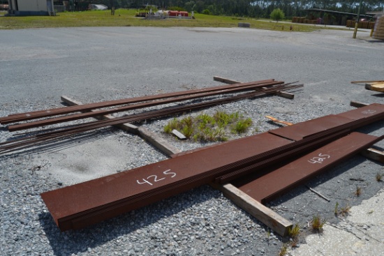 LOT OF 2" TUBING & REBAR