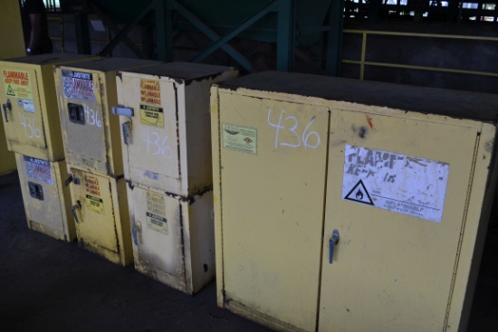 (7) FIRE PROOF CABINETS