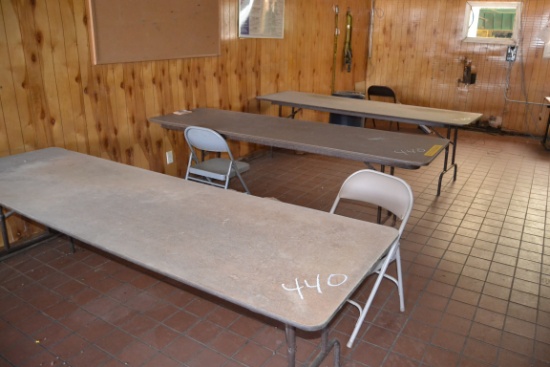 LOT OF OFFICE FURNIURE, BREAK ROOM, TABLE & CHAIRS