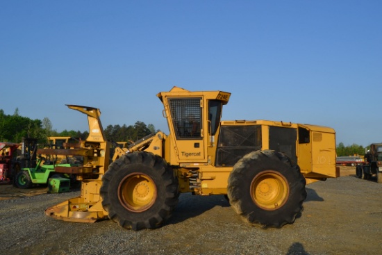 2007 TIGERCAT 724E FELLER BUNCHER W/ TIGERCAT SW5702 SAW HEAD W/ 30.5X32 RUB (NEW SHAFT IN SAW HEAD)