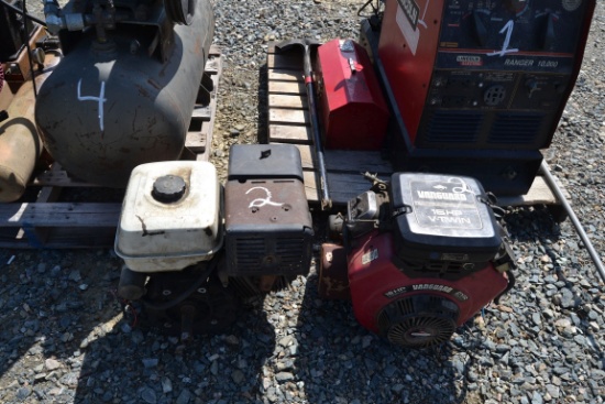 BRIGGS 16HP GAS ENGINE & 7 HP GAS ENGINE