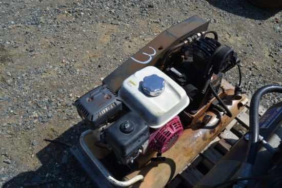 PORTABLE AIR COMPRESSOR W/ HONDA GAS ENGINE