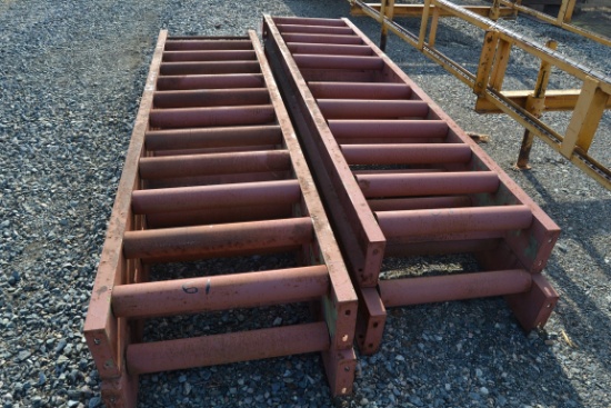 24" X 40' GRAVITY ROLLS