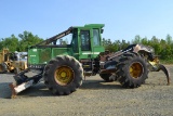 JOHN DEERE 648GIII GRAPPLE SKIDDER W/ 30.5X32 RUB SN#DN648GX603905  9,908 HOURS