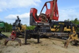 CAT 559B KNUCKLEBOOM LOADER W/ JOYSTICK CONTROLS W/ CONT GRAPPLE W/ SAW PACKAGE HOOKUP W/ CTR 426 DE