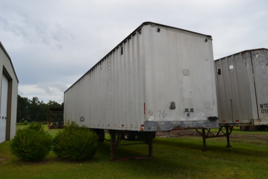 1976 BUDD 40' ALUMINUM CHIP TRAILER