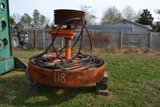 MCDONOUGH MODEL 72M 6' LH BAND HEAD RIG
