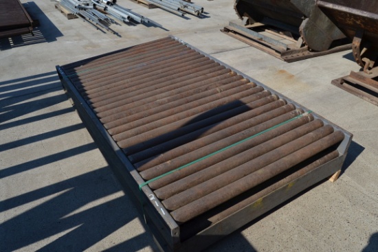 46" X 14' OF GRAVITY ROLLS
