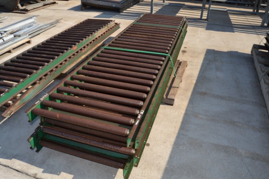 28" X 70' OF GRAVITY ROLLS