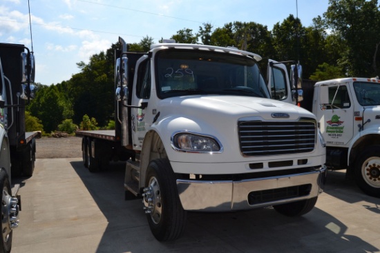 2008 FREIGHTLINER TANDEM AXLE FLATBED TRUCK