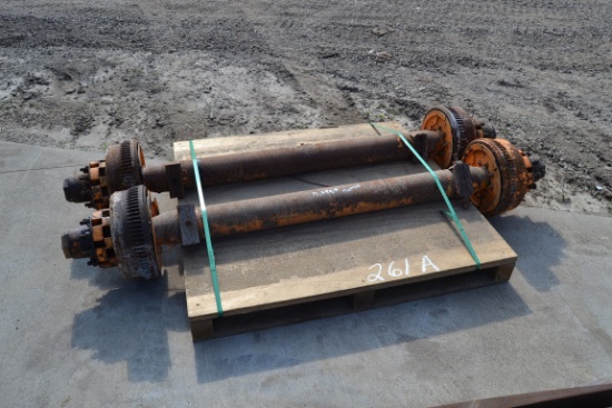 2- 10,000LB DEXTER AXLES