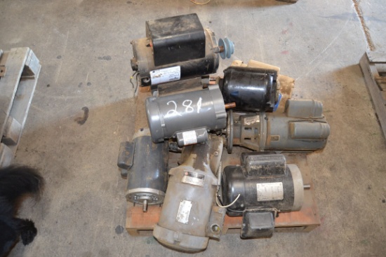 PALLET OF MOTORS