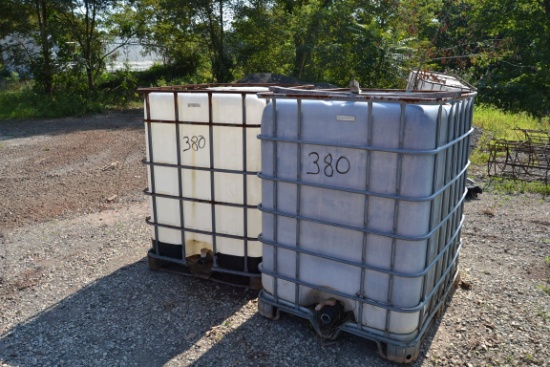 2- 250 GAL TOTES