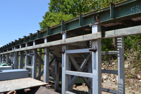 CORLEY MODEL 40 4 HEAD BLOCK CARRIAGE 21' LONG