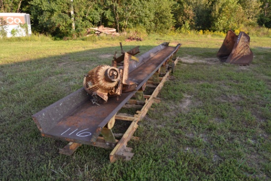 FULGHUM 18"X22' VIBRATING CONVEYOR