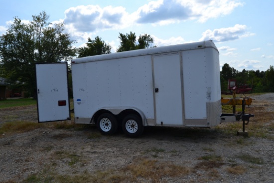 INTERSTATE 14' TANDEM AXLE CARGO TRAILER