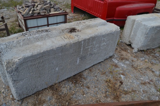 (30) CONCRETE BARRIER BLOCKS