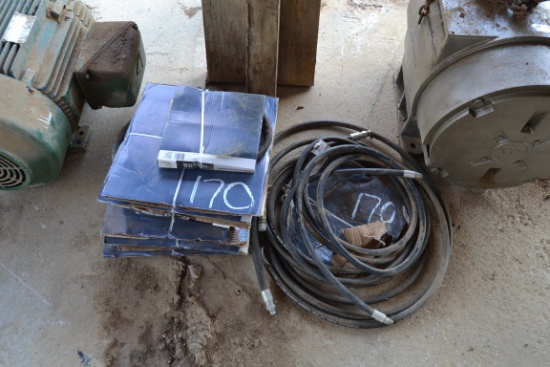 LOT OF NEW HYDRAULIC HOSES