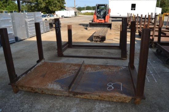 (2) LUMBER RACKS