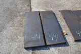 (2) NEW QUICK ATTACH PLATES FOR SKID STEER