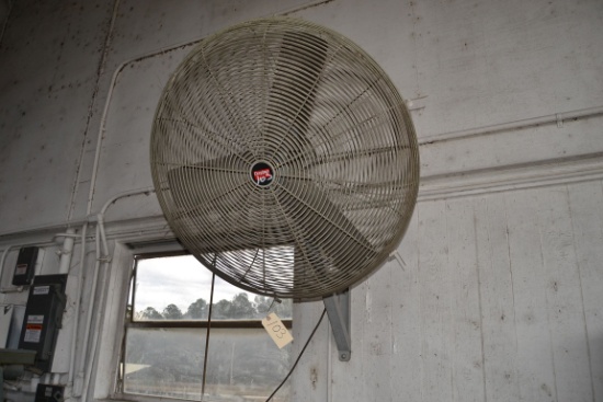 2 DAYTON 34" WALL MOUNT FANS