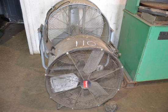 1-DAYTON 32" SHOP FAN
