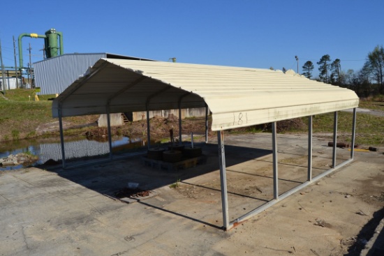 18'X20' PREFAB CAR PORT