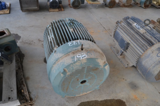 100HP 460 VOLT 1188 RPM MOTOR FRAME 444T