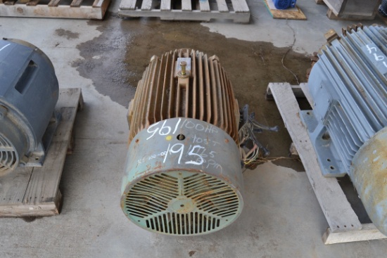 100 HP 230-460 VOLT 1765 RPM MOTOR FRAME 405T