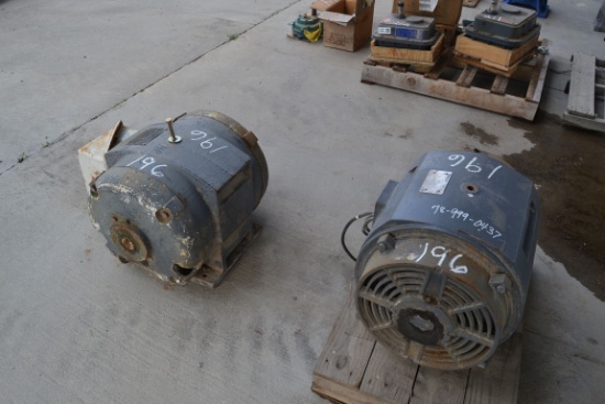 2-100 HP 230-460 VOLT 3555 RPM MOTOR FRAME 365TS