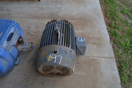 75HP 230-460 VOLT 1765 RPM MOTOR FRAME 365T