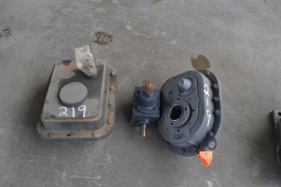 (2) NEW SHAFT MOUNTED GEAR REDUCER