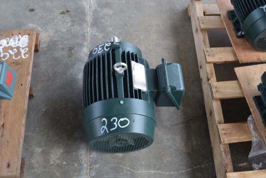 NEW 5HP 1160RPM 230-460 VOLT MOTOR