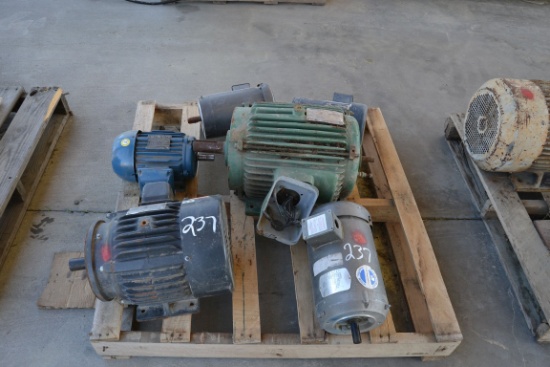 PALLET OF MIS MOTORS